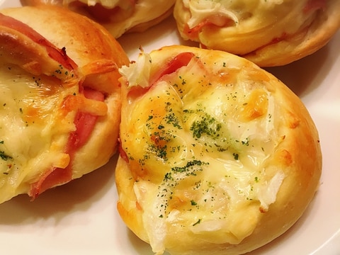 ハムチーズオニオンパン